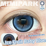 2pcs Half-Year Colored Contacts 14.5mm Glossy Natural Style for Daily Wear Cosplay High Moisture Lenses
