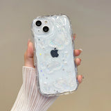 3D Cute Butterfly Pearl Phone Case For iPhone 16 15 14 13 12 11 Pro Max X XS XR Soft TPU Shockproof Back Cover