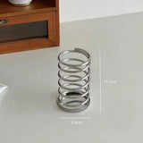 Iron Cosmetic Organizer Makeup Storage Box Luxury Desktop Small Sundries Storage Bucket Office Workstation Pen Holder Organizer