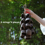 Natural Fruit Shell Hand Bell Sound Healing Instruments For Yoga Meditation Sound Healing Sound Closest to Flowing Water