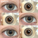 1 Pair Twilight Forest Series Colored Contact Lenses Natural Green Pupils Eyes Contact lenses Soft Contacts 14.50mm