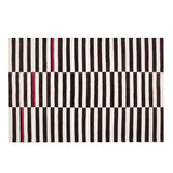 French Retro Bedroom Decor Stripe Carpet Minimalist Carpets for Living Room Home Art Plush Floor Mat Large Area Thickened Rug