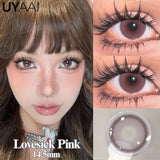 Contact Lenses  Natural Brown Lens Beauty Pink Eyes Color Lenses Cosmetics Gray Eye Lenses Makeup Green Beauty Colorcon