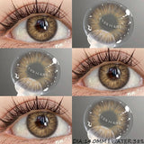 1pair Color Contact Lenses for Eyes Natural Eye Lens Blue Eye Lenses Brown Lenses Gray Pupils Yearly Green Eye Contacts