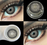 2pcs Colored Contact Lenses for Eyes Bueatiful Pupil Color Circle Lens Green Yearly Natural Coloured Contacts Cosmetics