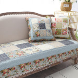 Cotton Fabric Four Seasons Sofa Cover Couch Floral Cover Plaid Printed Towel Sofa for Living Room lounge