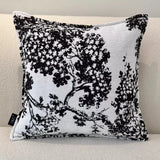 Soft Chenille Cushion Cover Scenic Pillow Case Chinese Traditional Style Home Sofa Decor Back Support Pillowcase Decorations