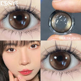 1 Pair New Product Color Contact Lenses Eyes Natural High Quality Brown Contacts Lens Korean Lenses