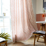 Modern Linen Curtains for Living Room Bedroom Pure Color Cotton Linen Curtains Fabric Semi-shading Ramie Tulle
