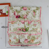 Home Storage & Organization Multilayer Fabric Hanging Storage Bag for Door Wall Wardrobe Dormitory Creative Organizer