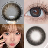 1 Pair Beauty 10 Colors Contact Lenses for Eyes Natural Pupil Color Lens Eyes for Myopia Free Shipping Half A Year Use