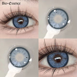2pcs Natural Color Contact Lenses for Eyes Gray Lenses Colorcon Korean Lenses Yearly Beauty Brown Eye Contacts Lens