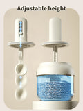 1/3 pcs Glass Seasoning Bottle With Telescopic Spoon Household Kitchen Salt Storage Box Leak Proof and Moisture-proof
