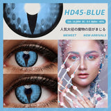 Blue Color Contact Lenses for Eyes Cosplay Yearly Makeup Halloween Beauty Color Contact Lenses Cosplay Anime Accessories