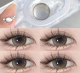 1 Pair Korean Color Contact Lenses For Eyes Natural Myopia Prescription Beauty Pupil Student Cosmetics Free Shipping