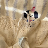 New lace washed cotton bed four-piece set Korean dormitory quilt cover student bed sheet three-piece set