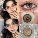 2Pcs 1 Pair Color Contact Lenses for Eyes Cosmetic High Quality Blue Lenses Green Contact Fashion Cosmetic Eye Contacts
