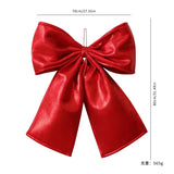 Oversized Red Plushie Bows Decoration For Weddings And Parties Backdrop Christmas Tree Wall Decoration Ormanent Ribbon