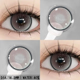 1Pair New Color Contact Lenses for Eyes Purple Lenses Gray Pupils Lens Brown Eye Lens Yearly Cosmetic Blue Eye Contacts