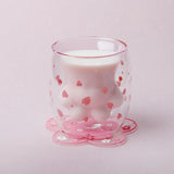 Cat Claw/Paw Cup Double Glass Coffee Mug Cartoon Cute Cat Milk Juice Cup Home Office Cafe Tazas Best Gift for Festival