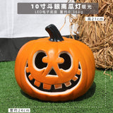 Halloween Pumpkin Led Lamp Creative Lantern Room Decor Halloween Ghost Face Pumpkin Light Garden Party Decoration Room Decor