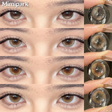 Big Diameter Colored Contacts 2pcs Free Shipping Half Yearly Premium Lenses for Party