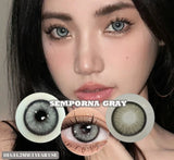 1pair Color Contact Lenses for Eyes Color Contact Lenses Blue Colorful Eyes Lenses Yearly Cosmetic Eye Contacts Lens