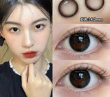 1 Pair Myopia Color Lenses for Eyes with Prescription  Natural Eyes Contacts Lenses Wearing Comfort Yearly
