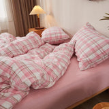 1pcs Duvet Cover Nordic sling 100 Cotton Stripes 150x200 King Size housse de couette Skin friendly Quilt Cover Bed Linen