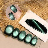 Brown Gold Cat Magnetic Eye Gel Polish 10ml  Autumn Water Light Magnet Crystal Soak Off Nail Art Varnish Manicure