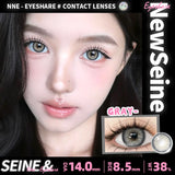 New 1pair Natural Color Contact Lenses for Eyes Blue Lenses Gray Pupils Lens Brown Lense Yearly Cosmetic Green Contacts