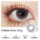 0.00~-6.00 Lens for myopia Blade Snow 6 Monthly use Lens Cosmetic Contact Lenses lentes de contacto with Prescription
