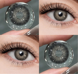 2Pcs Best Selling Contacts Colored Lenses Color Blue Green Grey Series Soft Lens Natural EyeBeauty Pupil Cosmetic Lens