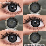 1 Pair Brown Color Contact Lenses for Eyes Big Eyes Natural Lenses Beautiful Pupils Cosmetics Gray Lens Color Women
