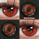 2pcs/Pair Contact Lenses Fast Shipping Big Black Lenses for Eyes Beauty Pupils Comestic Eye Color Lens 14.5mm/14.2mm