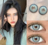 Color Contact Lenses Green Lenses for Eyes 1 Pair Natural Look Brown Lenses Fashion Lenses Y2K Korean Lenses Beauty