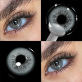 Colored Contact Lenses Lalens Unspoken Brown Blue Green Gray Black Color Contacts Eye Lens Eyes Half Year 2Pcs