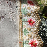 Elegant Short Curtain Punch-Free Half Curtain Small Window Gauze Curtain Velcro Shade Home Decorative
