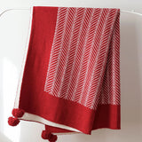 Luxury Cozy Warm Throw Blanket For Sofa & Bed Double-Sided Short Plush Knitted Blanket Autumn Winter Decorative Christmas Gift