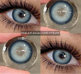 Natural Colored Contact Lens Brown Eyes Makeup Lenses Blue Color Lens Green Eyes Contacts Gray Beautiful Pupil Yearly