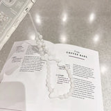 Simple Crystal Pearl Phone Chain Women Clay Beaded Phone Lanyard Devil's Eye Love Mobile Phone Strap Pendant Jewelry Accessories
