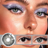 1 Pair Colored Contact Lenses Natural Look Brown Eye Lenses Gray Contact Blue Lenses Fast Delivery Green Eye Lenses