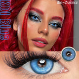 Contact Lenses 2PCS Colored Contact Lenses Cosplay Red Lenses 1Year Fashion Color Beauty Lenses Party Cute Eye Lens