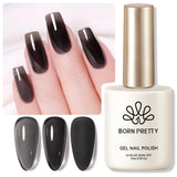 15ml Aurora Glitter Gel Nail Polish Iridescent Pearl Shimmer Effect Soak Off UV LED Manicure Varnishes