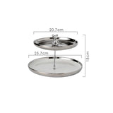 Ceramic Cake Stand Afternoon Tea Dessert Bread Stands Fruit Tray Snack Storage Rack Display Home Tools