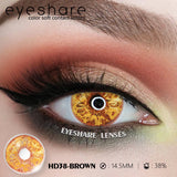 1pair Halloween Colored Contact Lenses Cosplay White Crazy Contact Lenses Anime Red Eye Lenses Blue Makeup Contact Lens