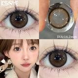 1 Pair New Product Color Contact Lenses Eyes Natural High Quality Brown Contacts Lens Korean Lenses
