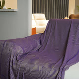 Airline First Class Cabin Blanket Cover Jacquard Airplane Office Nap Bed Throw Blanket Outdoor Portable Plaid Coraline Blankets