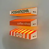 Creative Magnetic Glow In Dark Rain Shed Fridge Magnet Strong Magnetic Warmth Home Simulation Miniature Stall Atmosphere Light