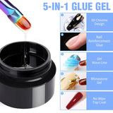 5ml Super Sliver Metallic Gel Nail Polish Holographics Metal Effect Painting Liner DIY Nail Art Decoration Varnish